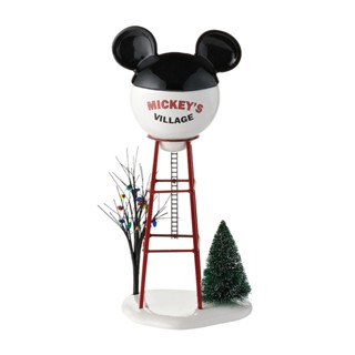 Enesco精品雕塑 Disney 迪士尼 米奇造型水塔居家擺飾 EN48119
