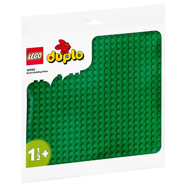 【台中OX創玩所】 LEGO 10980 得寶系列 綠色大底板 DUPLO 大顆粒 樂高