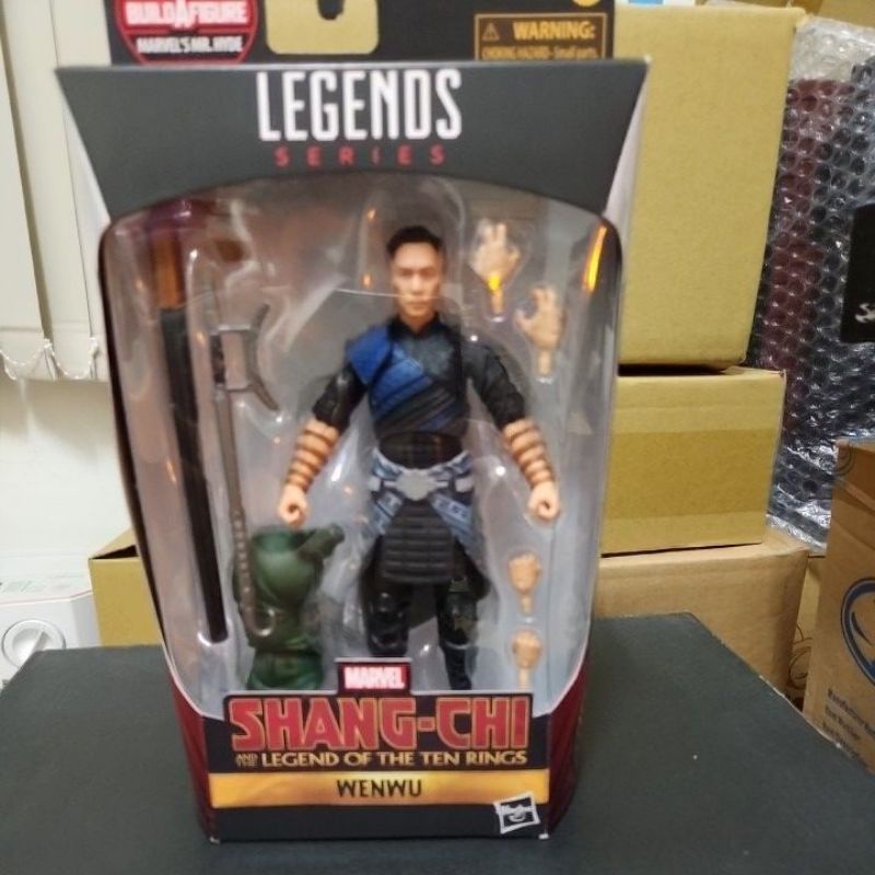 孩之寶 marvel legends ml 尚氣 文武 梁朝偉 拆檢品 非 shf mafex mezco