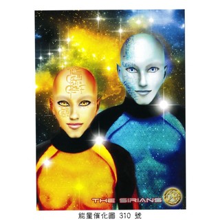 正版Bryan De Flores能量催化圖310號：星際家人~天狼星-複雜的計劃與專案 (天狼星/DNA)