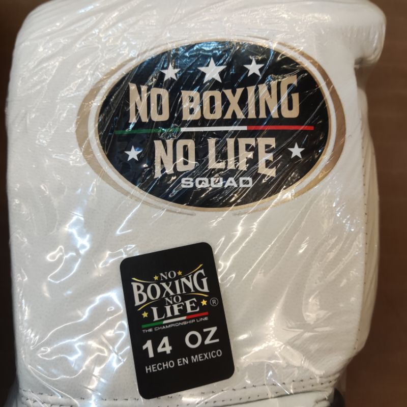 民生拳館] No Boxing No Life 訓練款式真皮拳擊手套拳套14OZ | 蝦皮購物