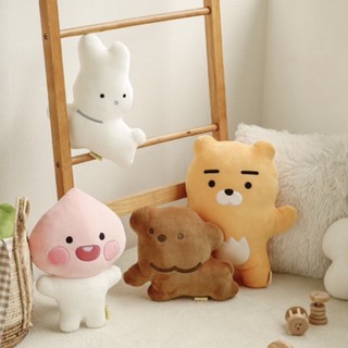 現貨 𝒃𝒊𝒈𝒃𝒐𝒔𝒔ᵏᵒʳᵉᵃ 韓國正品 KAKAO FRIENDS 超療癒造型抱枕 靠墊(二入組)