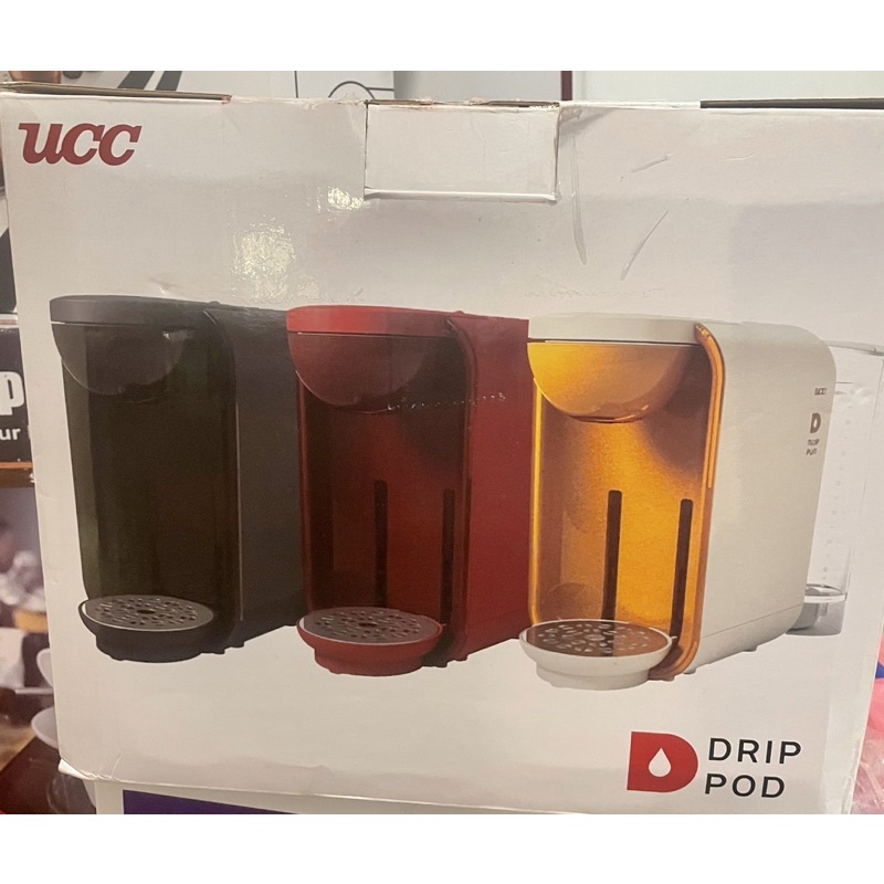 二手近全新 UCC Drip Pod 膠囊咖啡機黑色送試用膠囊5個