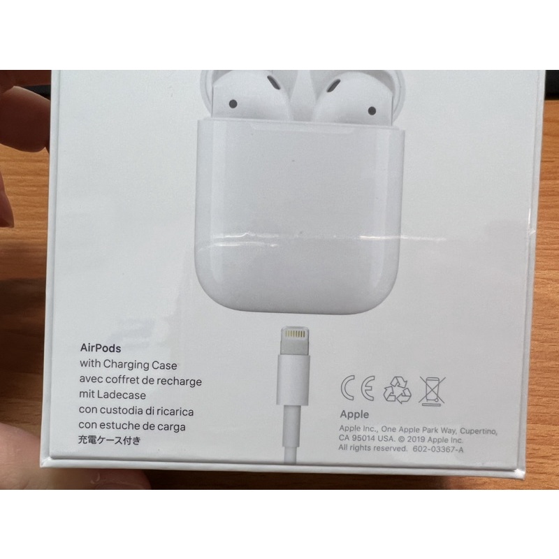 全新air pod2 無線耳機 有線充電盒