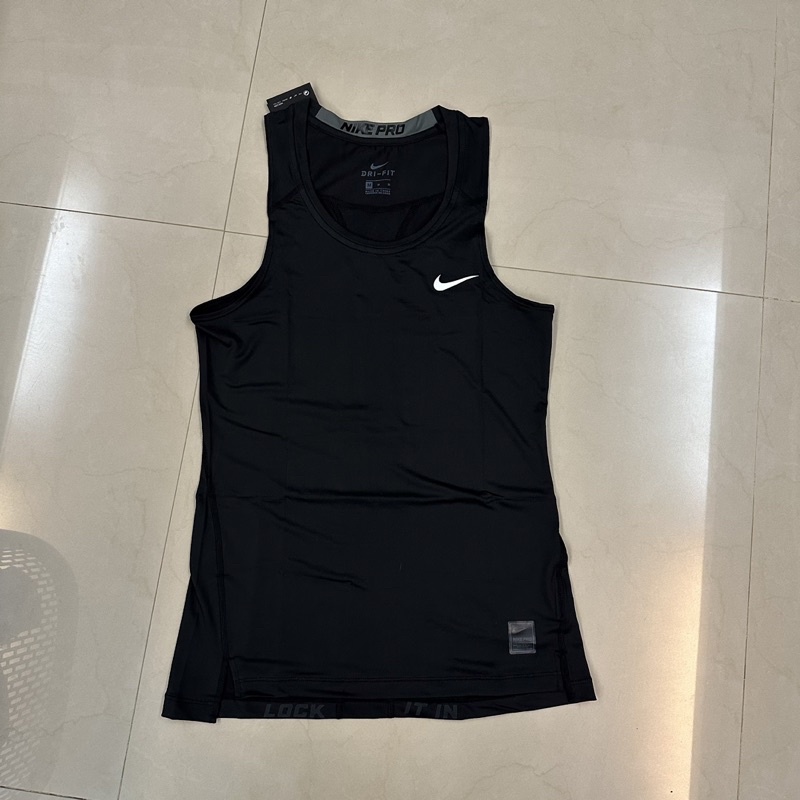 Nike Pro Combat無袖緊身背心 籃球熱身重訓訓練跑步健身 壓縮束衣