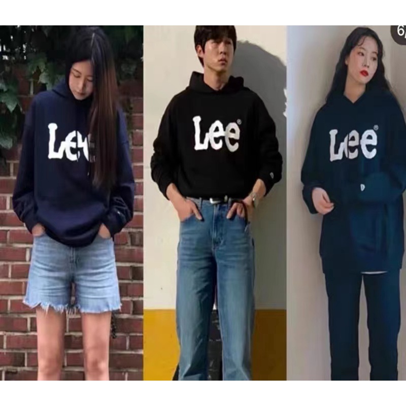 【現貨】Lee 帽T 經典Logo帽T搭連帽衛衣 帽T 連帽衛衣 上衣 衣服 帽t 衛衣 長袖