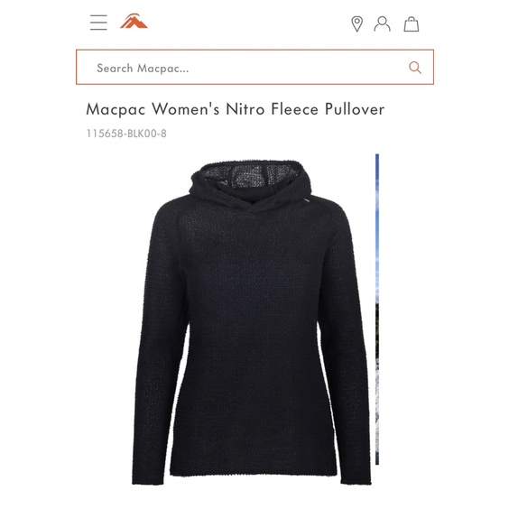[現貨］Macpac Women's Nitro Fleece Pullover 輕量化神衣(女)