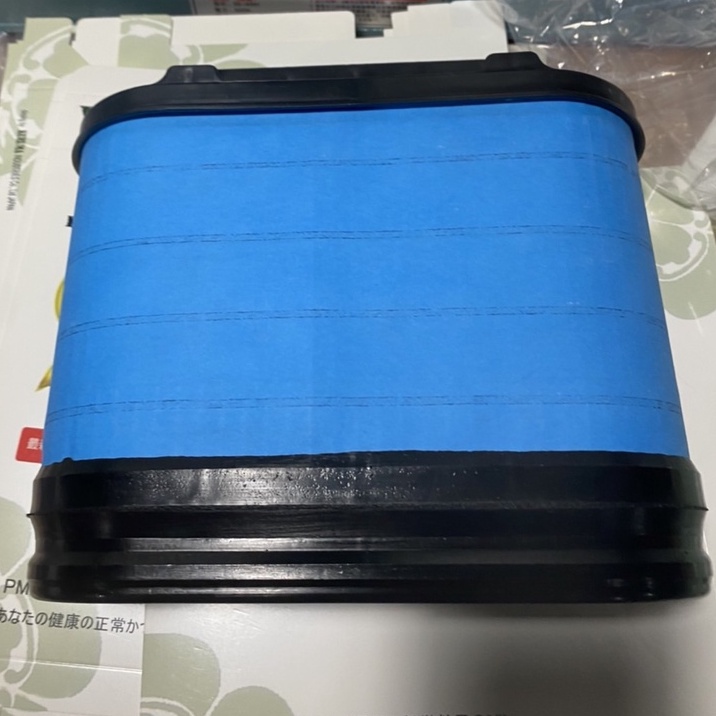 【汽車耗材專家】日野 HINO 300 環保六期(3.5噸-6.5噸)-日本原廠藍色全膠紙 空氣芯 空氣濾芯 空氣濾芯器