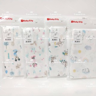【隔日到貨】Baby City娃娃城 紗布多功能小方巾三入✪準媽媽婦嬰用品✪