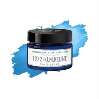 KEUNE 1922 紳藍系列 消光髮泥 75ml 男士專屬 造型用品 髮蠟 髮膠 造型 定型 霧感強效定型