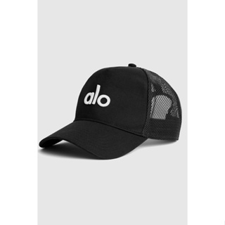 Alo Yoga 品牌logo刺繡 休閒卡車帽 品牌logo棒球帽 男女通用
