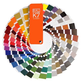 【阿翔小舖】德國 RAL勞爾K7色卡 Classic Color K7 (4碼215色單頁五色) 工業建築設計塗料通用