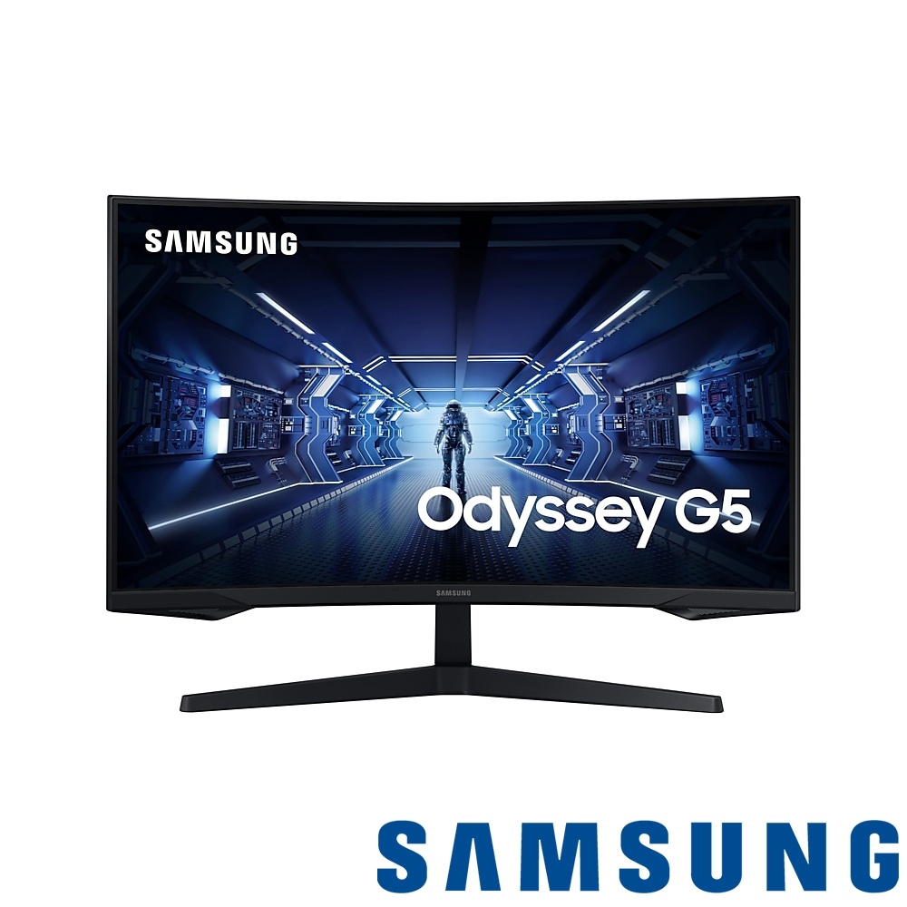 Samsung 三星 Odyssey G5 C32G55TQWC 32型2K G5曲面電競螢幕【魔力電玩】