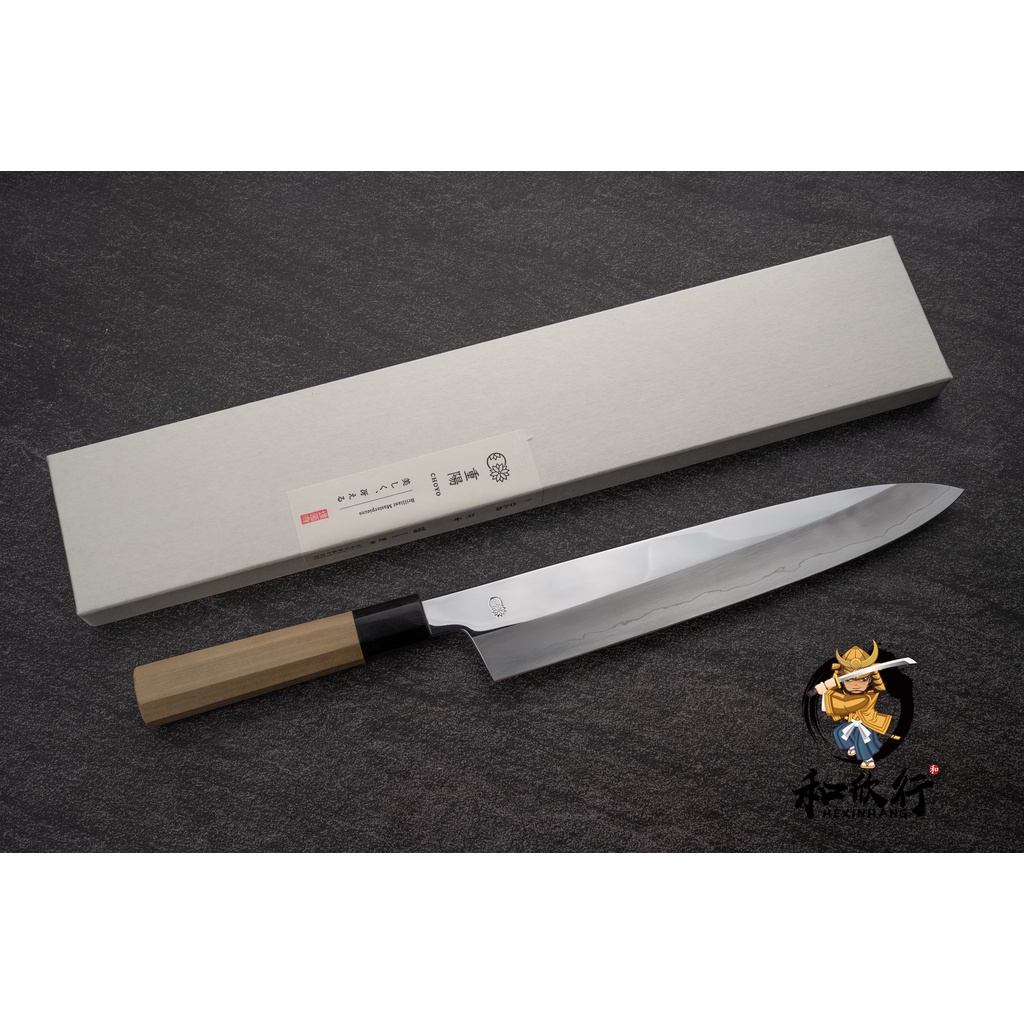 超人気高品質 河村刃物 堺菊守 牛刀 巾広厚口 尺 全鋼 A1 調理器具