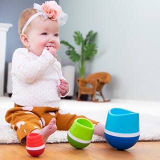 美國 FatBrain 疊疊不倒翁 10M+ 幼兒園教具 教具 兒童玩具 學習教具