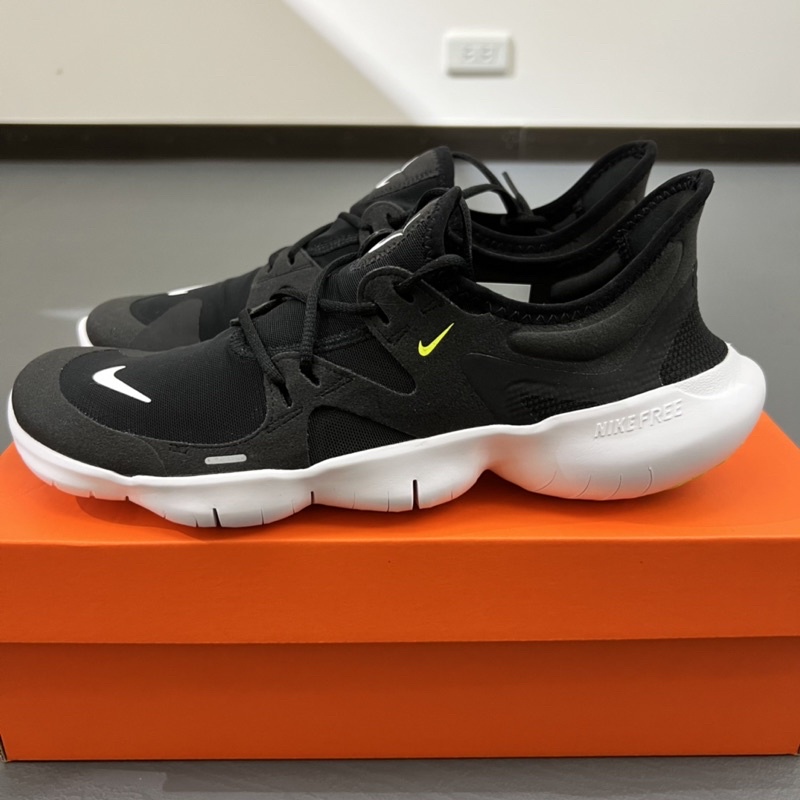 (全新)Nike Free RN 5.0 男款跑鞋 CM 27 款式：AQ1289-003 官網購入