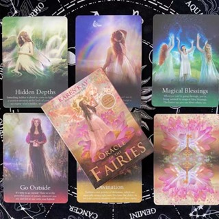 「寶時玄境」仙女神諭卡 贈中文翻譯 Oracle of the Fairies 英文訂製卡牌 桌遊