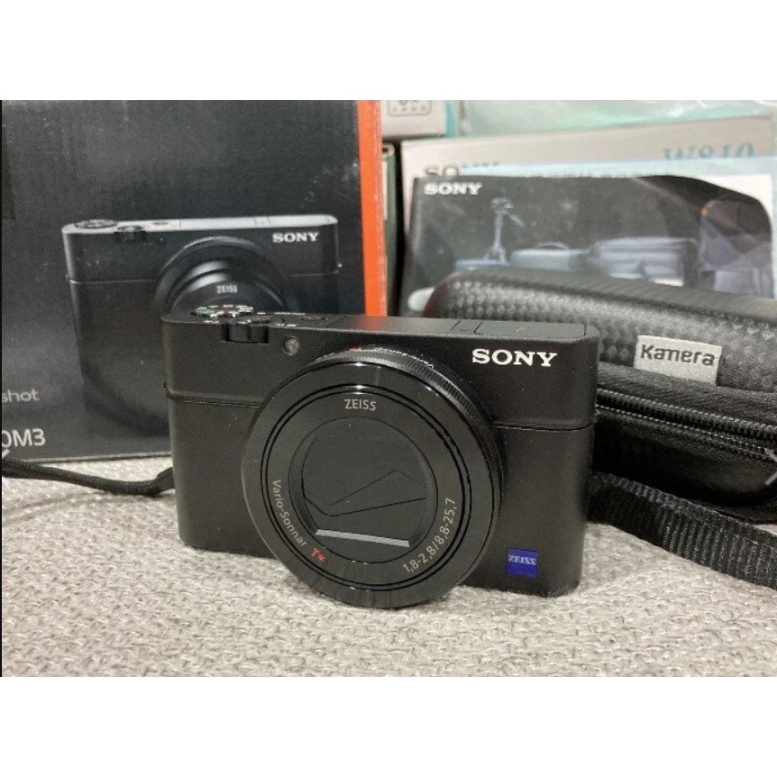 愛寶 2手保7日 SONY RX100M3 數位相機 RX100 3代 RX100 III RX100 M3 黑卡3