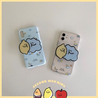 95point✈現貨/預購✈ 韓國 Second Morning 手機支架 手機貼 奶油地瓜 檸檬雲朵
