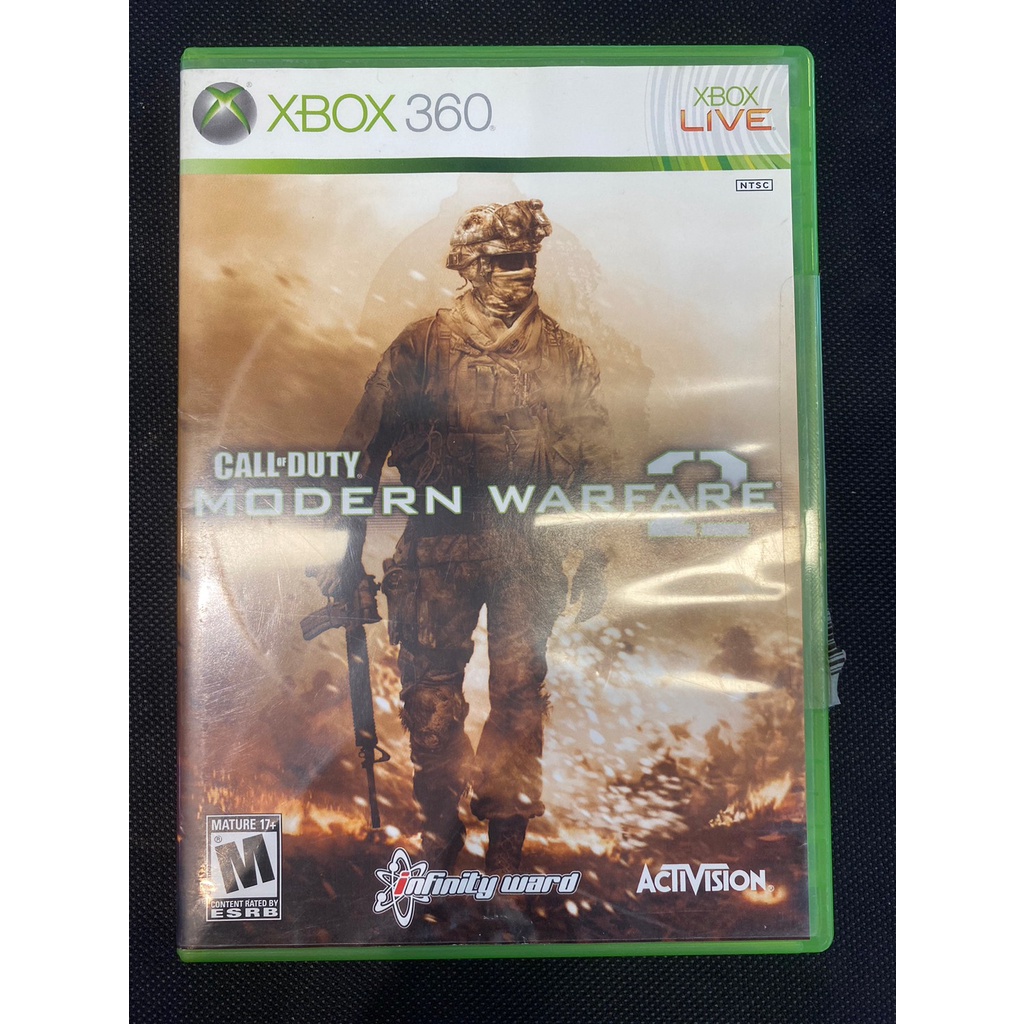 Xbox 360 決勝時刻-現代戰爭2 COD Call of Duty Modern Warfare 2 二手片