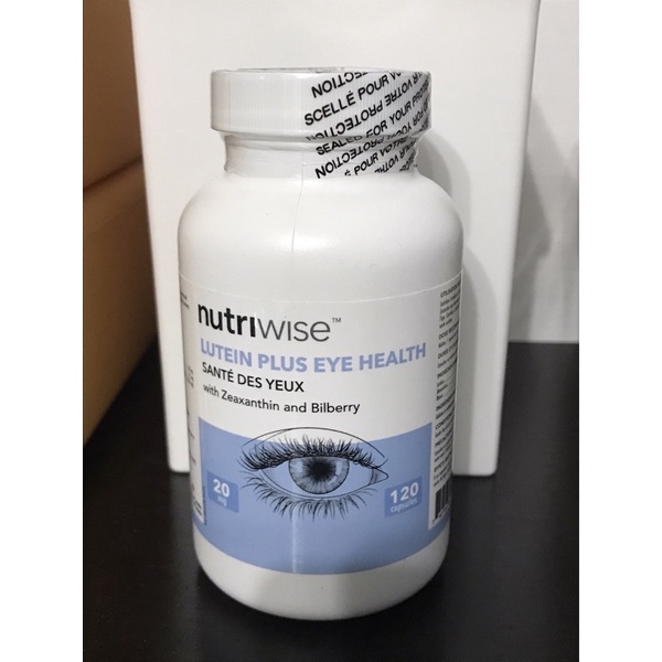 加拿大nutriwise 葉黃素 120顆