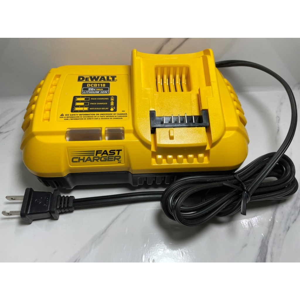 全新原廠 得偉DEWALT DCB118 得偉 60V20V 風扇溫控 原廠充電器.