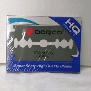 Dorco 不鏽鋼雙面刀片 刮鬍刀片 10片／100片