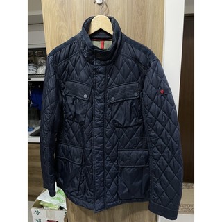 二手～strellson 藍色防寒外套～size:46