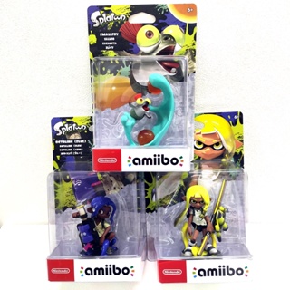 amiibo 斯普拉遁3 漆彈3 黃色 nkling 魷魚族 藍色 章魚圈 小鮭魚 Octoling Smallfry