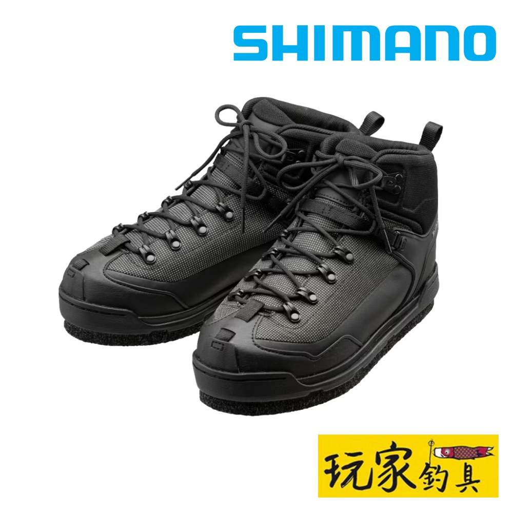 ｜玩家釣具｜SHIMANO 22 FS-011V 防透濕防水 磯釣鞋 可換底 菜瓜布加釘