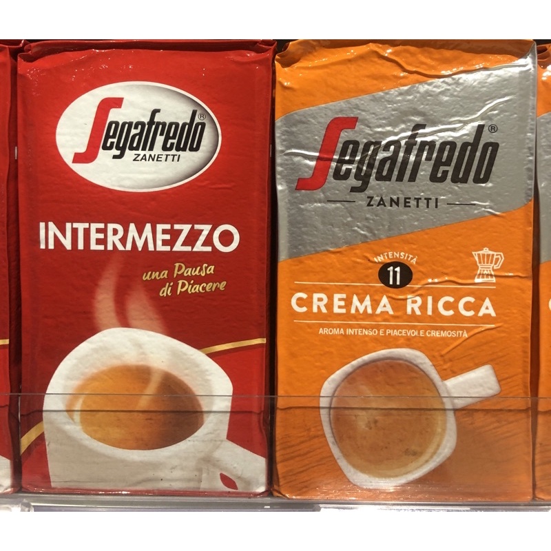 Segafredo ZANETT義大利咖啡 義式濃縮Espresso深焙 中焙咖啡粉 摩卡壺適用
