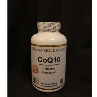 『現貨』California Gold Nutrition CoQ10 輔酶Q10 120粒/ 360粒
