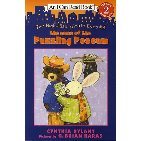 The High-Rise Private Eyes #3: The Case Of The Puzzling Possum (1書+1CD) 韓國Two Ponds版(有聲書)/Cynthia Rylant【禮筑外文書店】
