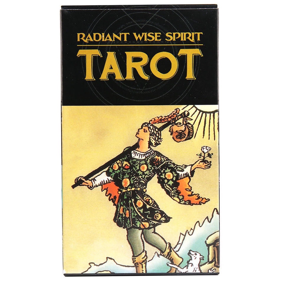 英文版 Radiant Wise Spirit Tarot 睿智塔羅牌桌游卡牌現貨
