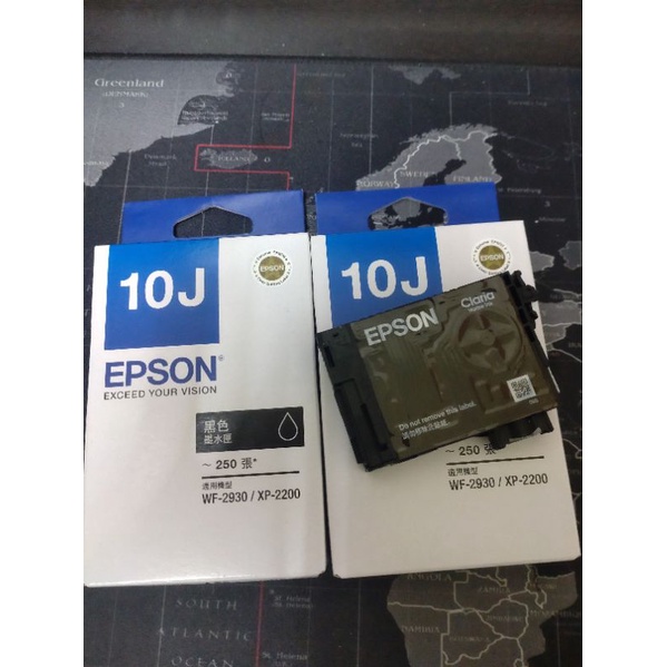 EPSON 原廠墨水匣 10J WF-2930 XP2200