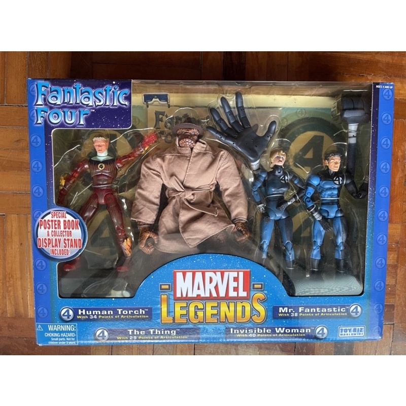 Marvel Legends FANTASTIC FOUR 夢幻四神奇  驚奇四超人 6吋