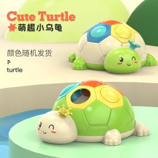 [嬰幼兒玩具] 洞洞烏龜 按壓烏龜 紓壓玩具 萌趣小烏龜 動物造型 益智按壓小烏龜 按壓玩具