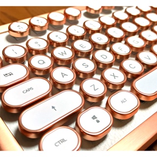 【珍品收藏出清】AZIO Retro Classic POSH復古打字機鍵盤