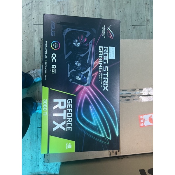 二手 Ausu ROG 3060Ti 顯示卡3070