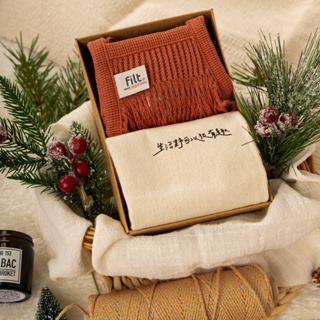 【禮盒】FILT手工編織袋(S)+專屬束口内袋組合 | 禮物、交換禮物、收納、包