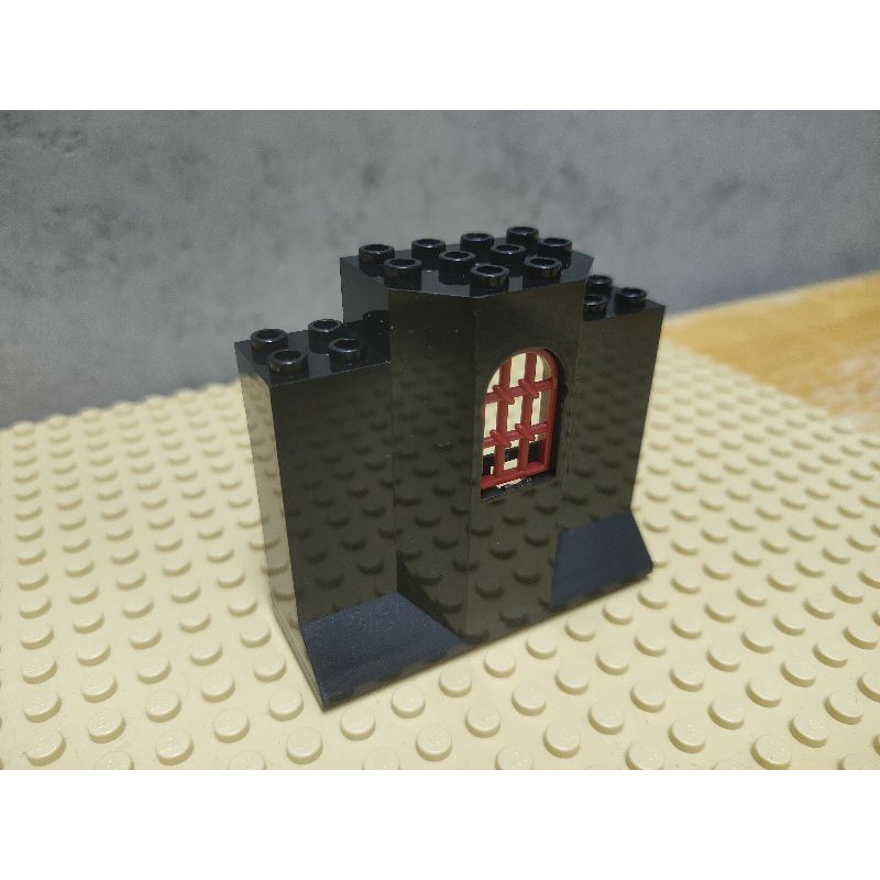 樂高 LEGO 8877 7785 黑色 窗 城牆 堡壘 牢籠 絕版