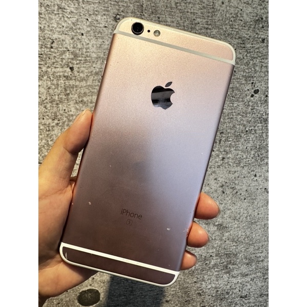 二手iPhone 6S plus粉色128g 加贈玻璃貼跟手機殼