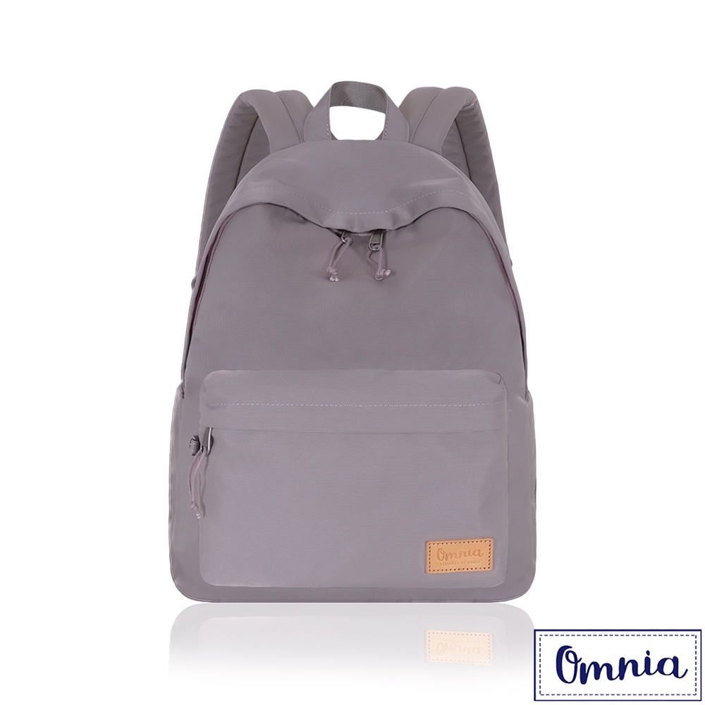 【OMNIA】聰明收納率性尼龍筆電後背包-芋頭紫