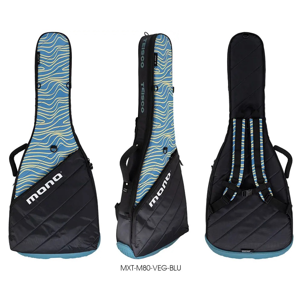 【現代樂器】旗艦店現貨免運！美國 MONO Vertigo TEISCO MXT-M80-VEG-BLU 電吉他袋