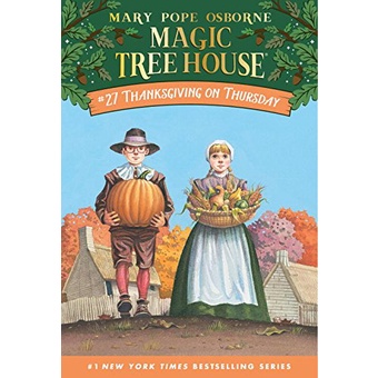Magic Tree House #27: Thanksgiving on Thursday (平裝本)/Mary Pope Osborne【禮筑外文書店】