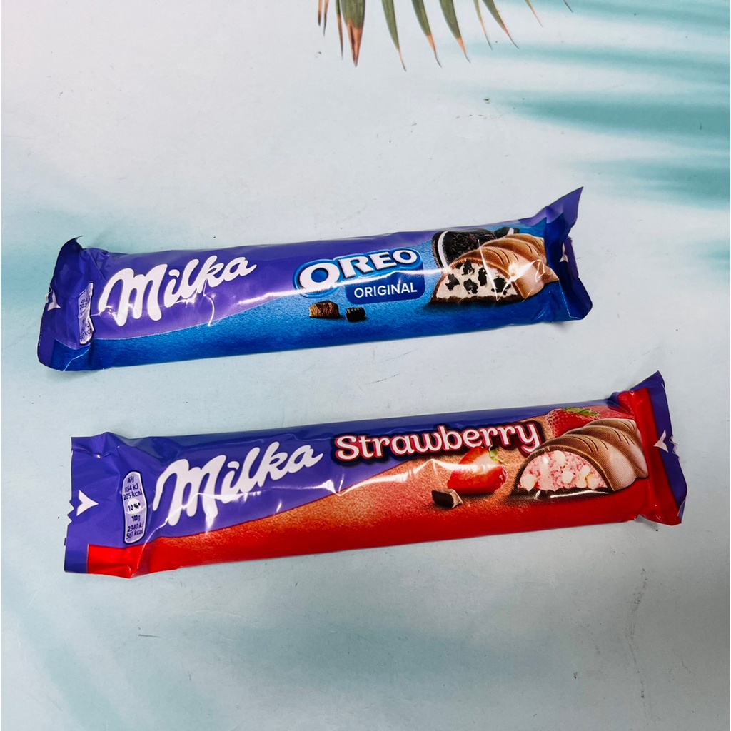 Milka OREO夾心牛奶巧克力37g/草莓夾心牛奶巧克力36.5g 兩款供選