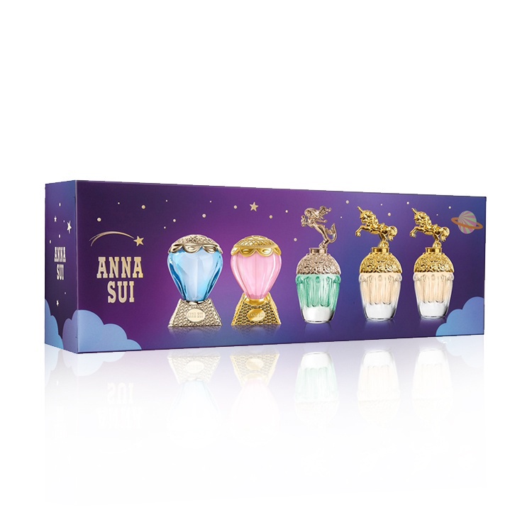 ANNA SUI 安娜蘇 星夜童話迷你小香5入禮盒(童話獨角獸*2+綺幻飛行+ 童話美人魚+綺幻星夜)『WNP』