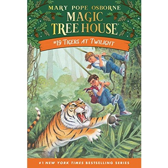 Magic Tree House #19: Tigers at Twilight (平裝本)/Mary Pope Osborne【三民網路書店】