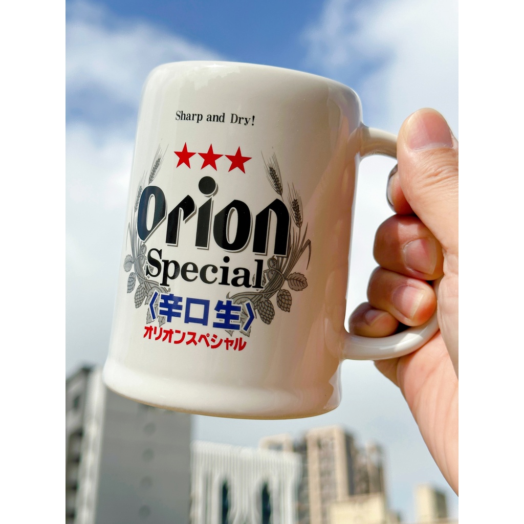 Orion 奧利恩 限量  生啤酒杯 馬克杯