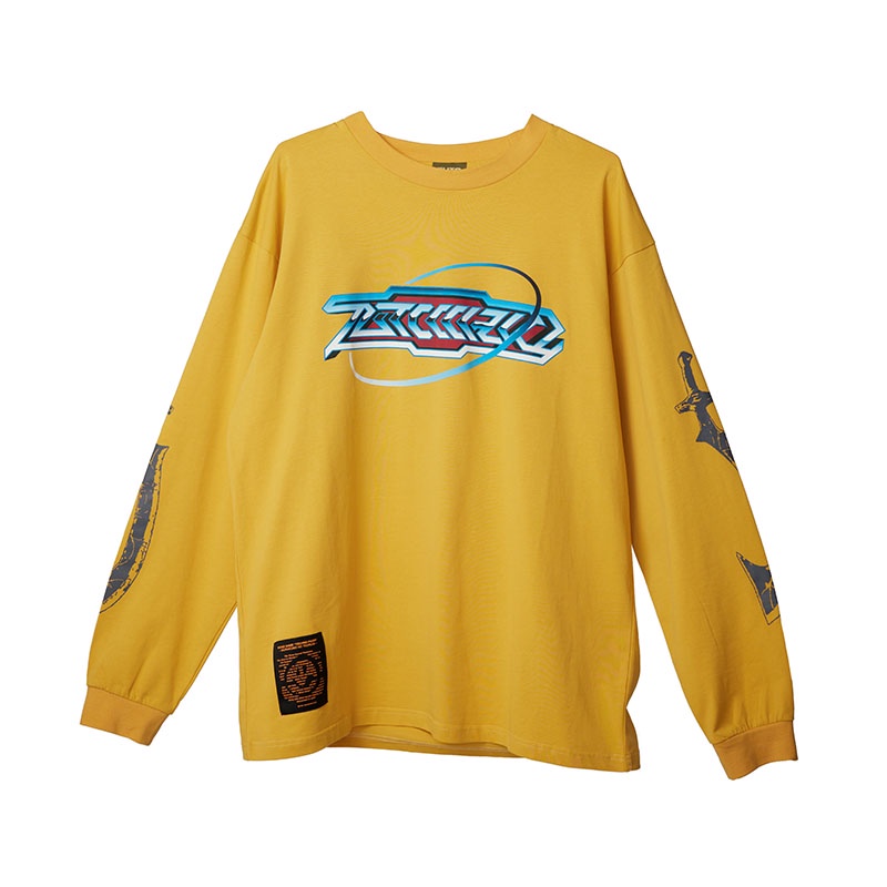 Mサイズ 新品 ずっと真夜中でいいのに。BODYSONG. コラージュシャツ